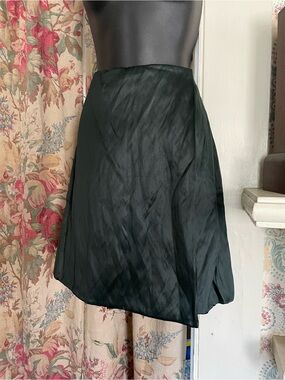 PRADA 2008 Black Wrap Skirt